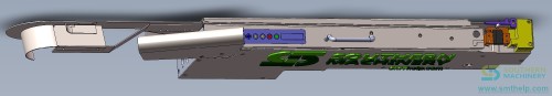 SMT Radial Taped Feeder S Bend Designed by Southern Machinery 1