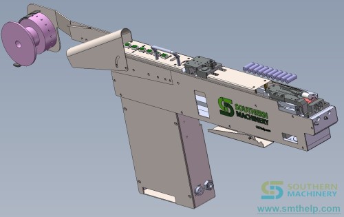 SMT Radial Taped Feeder S with 90 Bend Designed by Southern Machinery 2