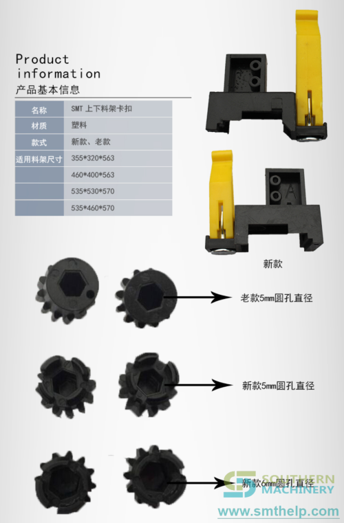 SMT-ESD-Magazine-Rack-spare-parts---Fastener--Gear.png