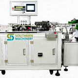 Radial-lead-taping-machine