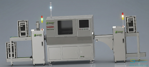 S4000 Axial Insertion machine with loader