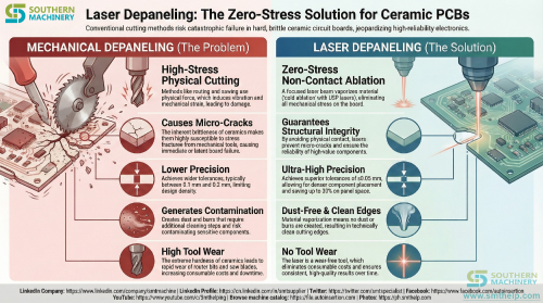 Laser Depaneling Ceramic PCBs