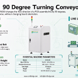 90-degree-turning-conveyor-scn330-pcb-turn-conveyor-smt-line-ems-southern-machinery