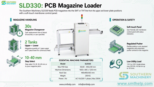 pcb-magazine-loader-sld330-automatic-magazine-loader-smt-tht-ems-southern-machinery.png