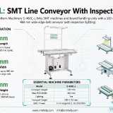 smt-line-conveyor-s460cl-with-lighting-500mm-460mm-pcb-link-conveyor-ems-southern-machinery