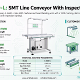 smt-line-conveyor-s460dl-with-lighting-1000mm-460mm-pcb-link-conveyor-ems-southern-machinery