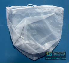 Filter bag for the S-1688 recirculating solvent circuit, capturing solder paste residue during filtration