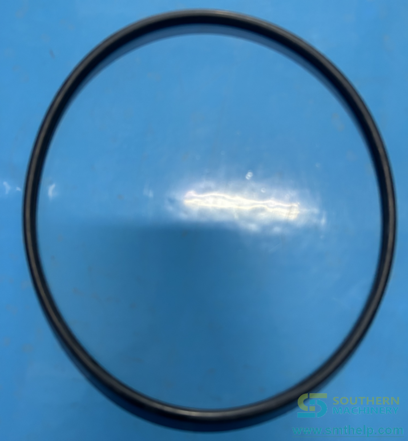 Filter barrel sealing ring for a pneumatic stencil cleaning machine — a documented S-1688 consumable